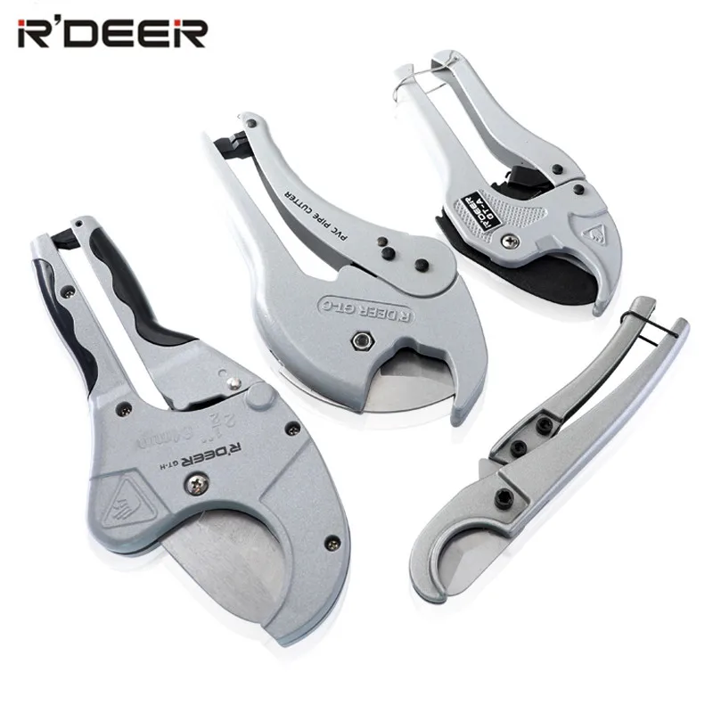 

Pipe Cutter Aluminum Alloy Body Ratchet Scissors Stainless Steel Blade Tube Cutter PVC/PU/PP/PE Hose Cutting Hand Tool