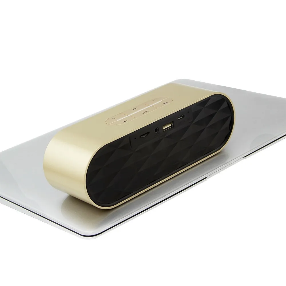 Mini Wireless Bluetooth Speaker Portable BT Speaker Surging Bass Speaker With Full Range Boombox TF Slot For MP3 Computer