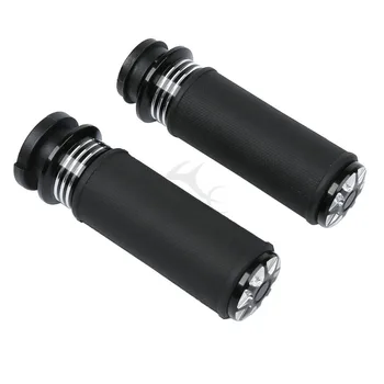 

Motorcycle 1" Electric Handlebar Bar Grips For Harley Touring Road Glide Street Glide FLTR 2008-2020