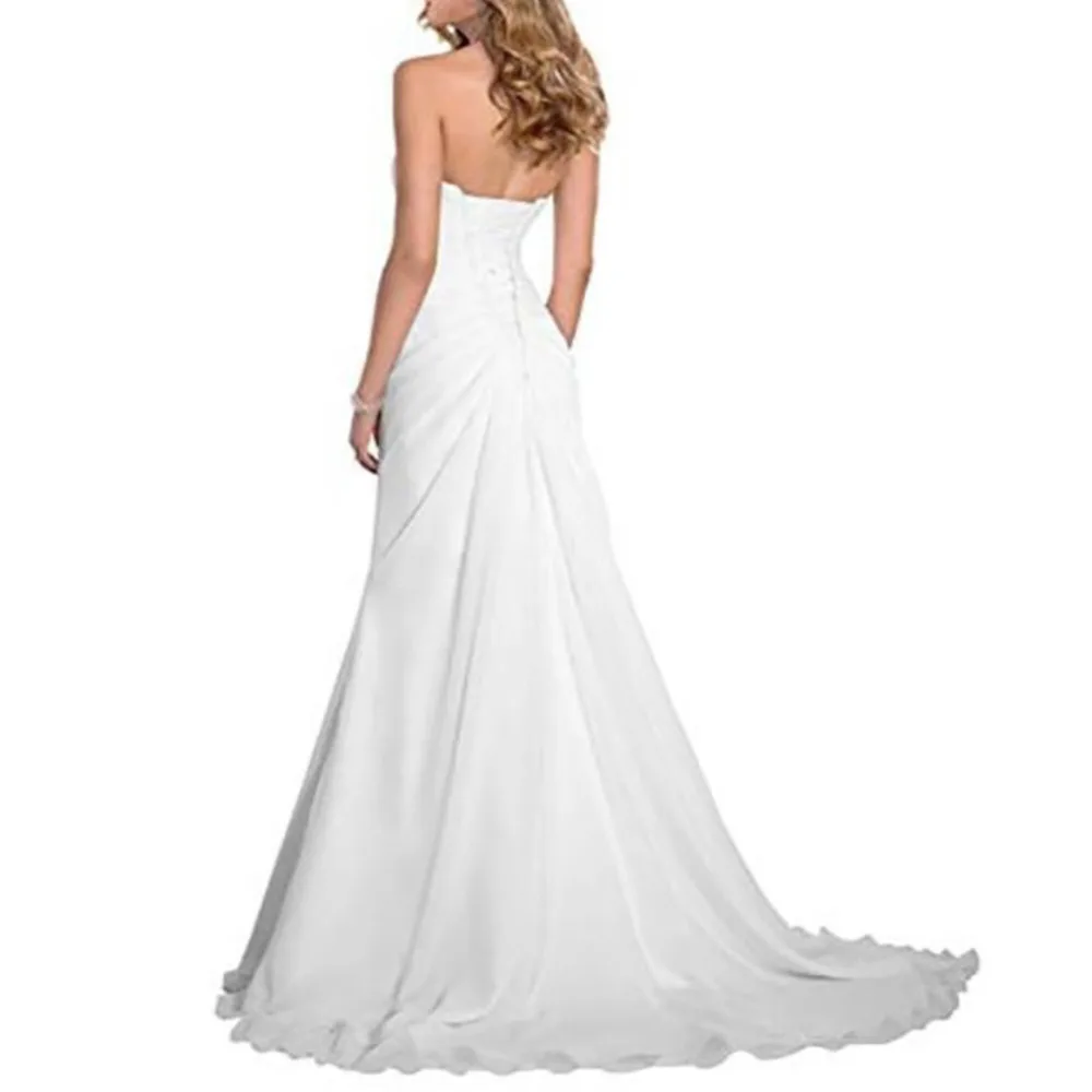 Simple-wedding-dress-A-Line-Chiffon-Bride-sexy-Wedding-Dresses-cheap-wedding-dresses-with-free-shipping (2)
