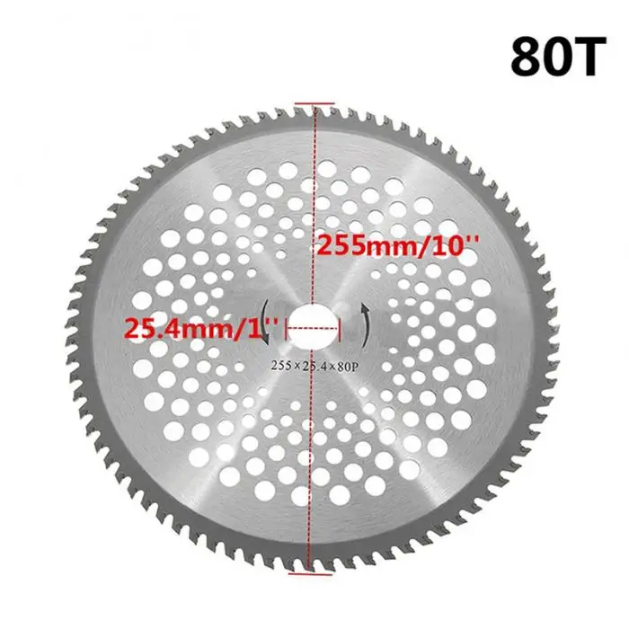 10 дюймов газон газонокосилка сталь газон принадлежности для резки 40 T/80 T TSH магазин