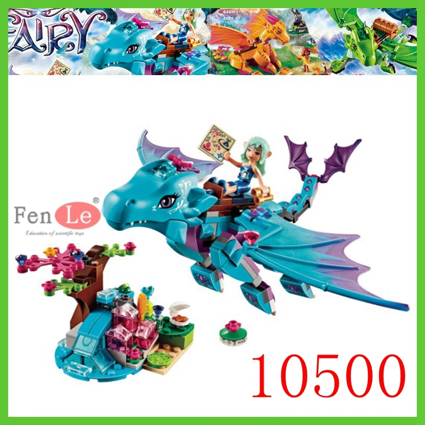 Bela Elves 10549 Dragon Sanctuary строительные блоки DIY Развивающие игрушки совместимы с 41178 друзьями