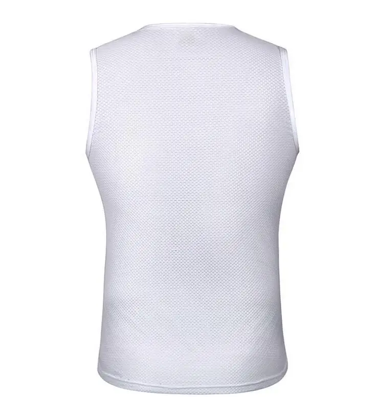 Cycling Vest Base Layers White Vests Quick Dry Bicycle Jersey Breathable Bike Sport Tops Outdoor Man Underwear Sleeveless Shirt