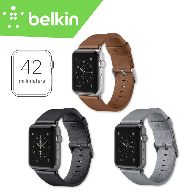 belkin classic leather band for apple watch