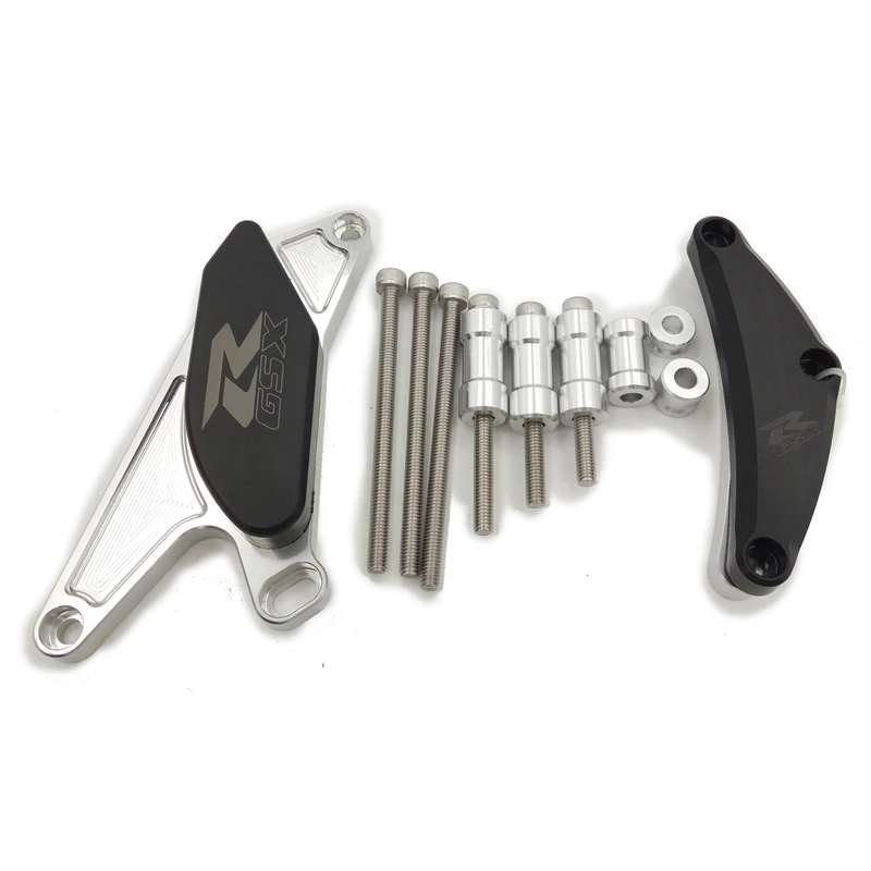 Motorcycle Engine Case Saver Slider Crash POM PAD For Suzuki GSX R GSXR