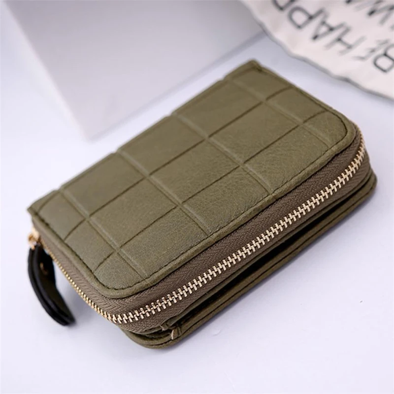 2018 Ocardian Fashion New  Women's Wallet Card Holder Wallets Nubuck Chess Small Zipper Wallet for gift giving hot sale C0306   04