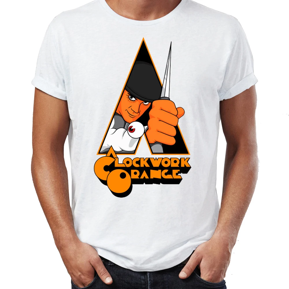 

Men's T Shirt Clockwork Orange Kubrick Artsy Awesome Artwork Printed Tee