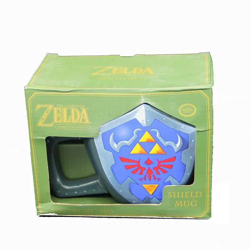 Винтаж Легенда о Zelda Кофе кружка Офис Аниме игры Керамика кружка мальчик Для мужчин прохладный Посуда для напитков подарок