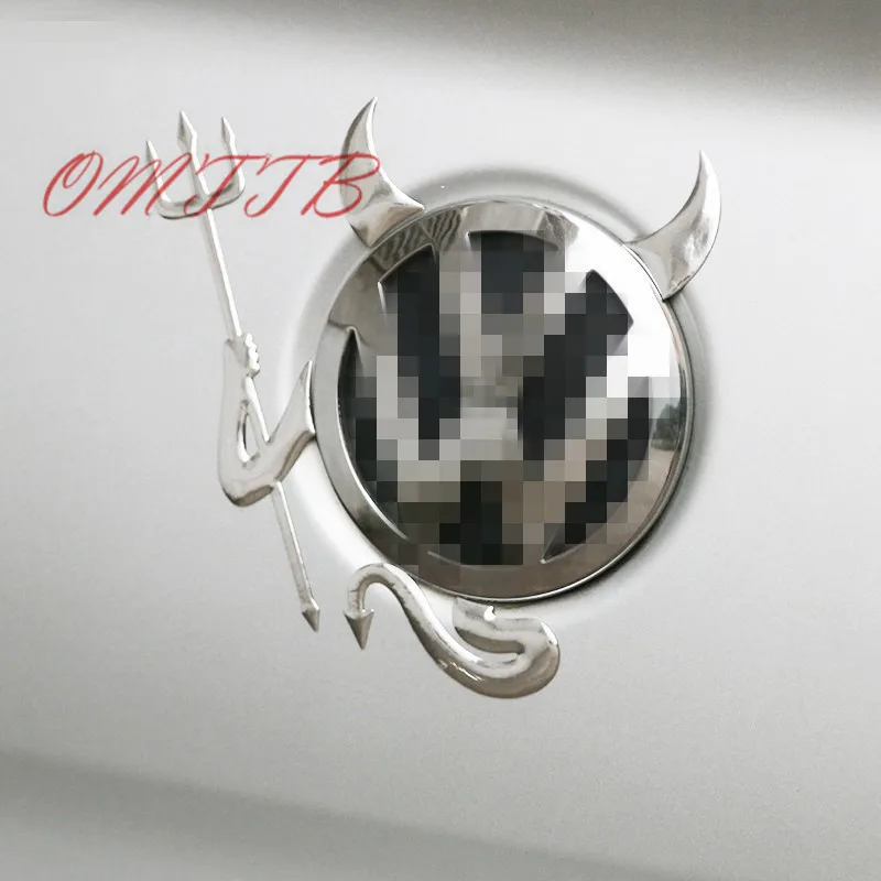 

Car Styling 3D Chrome Funny Car Stickers Little Devil Angel Sticker on Car Automobile Decals Car-Styling emblem badge logo decor