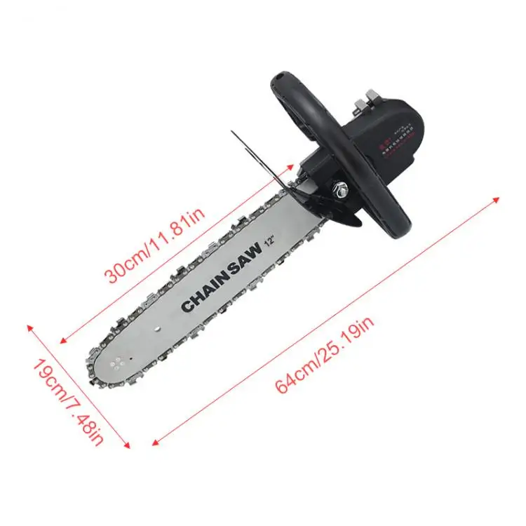 12 дюймовая цепная пила M10/M16 электрическая пила многофункциональная Электрическая цепная пила стенд Запчасти набор для дома и для резки