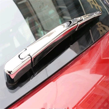 

WELKINRY car auto cover For Ford Everest 2016 2017 Endeavour ABS chrome rear tail window windshield windscreen wiper trim