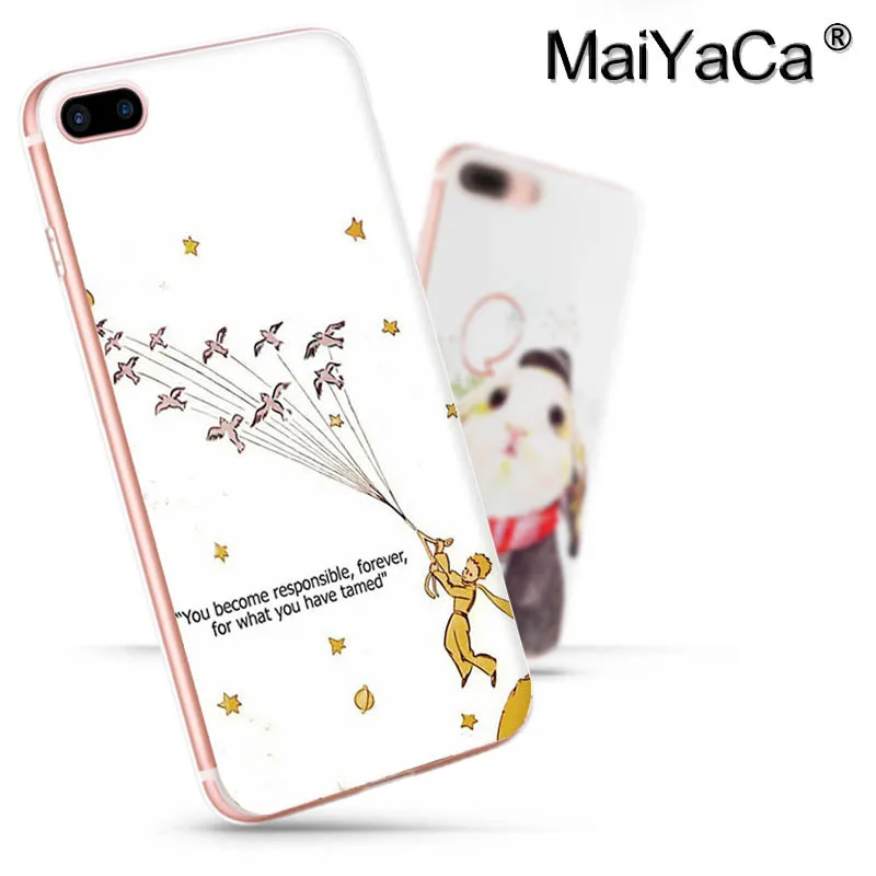 Чехол для телефона MaiYaCa The Little Prince для iPhone 11 Pro Max 7 6 6S Plus X 8 XS XR XSMAX 4S