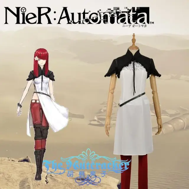 [Настройка] 2017 аниме NieR Automata Devola Popola косплей костюм для женщин Рождество