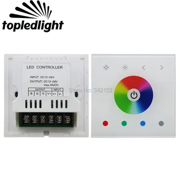 

Portable Lighting Dimmer TM02 Touch Panel Color Temperature Led Controller 3 Channel DC12-24V Common Anode Max Power 288W