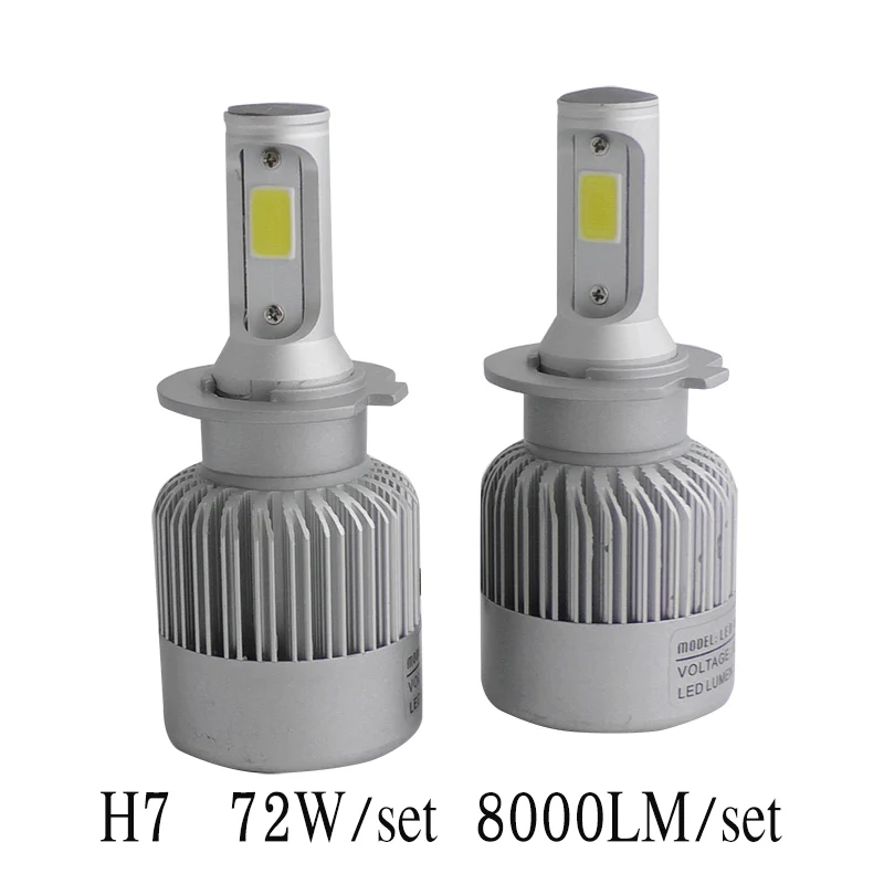 Набор светодиодных Автомобильных Фар H4 H7 2017 новая модель H1 H8 H9 H11 12 В|led car headlight