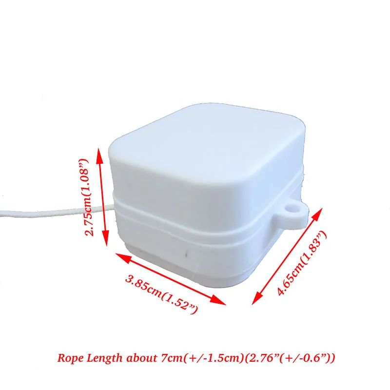 Mini Pull String Music Box, Washable Plastic, Mechanism for Toys, Christmas Gifts, Unusual DIY
