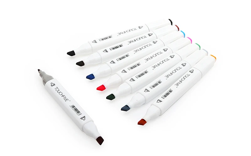 TouchFIVE 24 цвета тон кожи художника Маркер ручки спиртовая основа искусство маркер ручка для анимационного рисунка