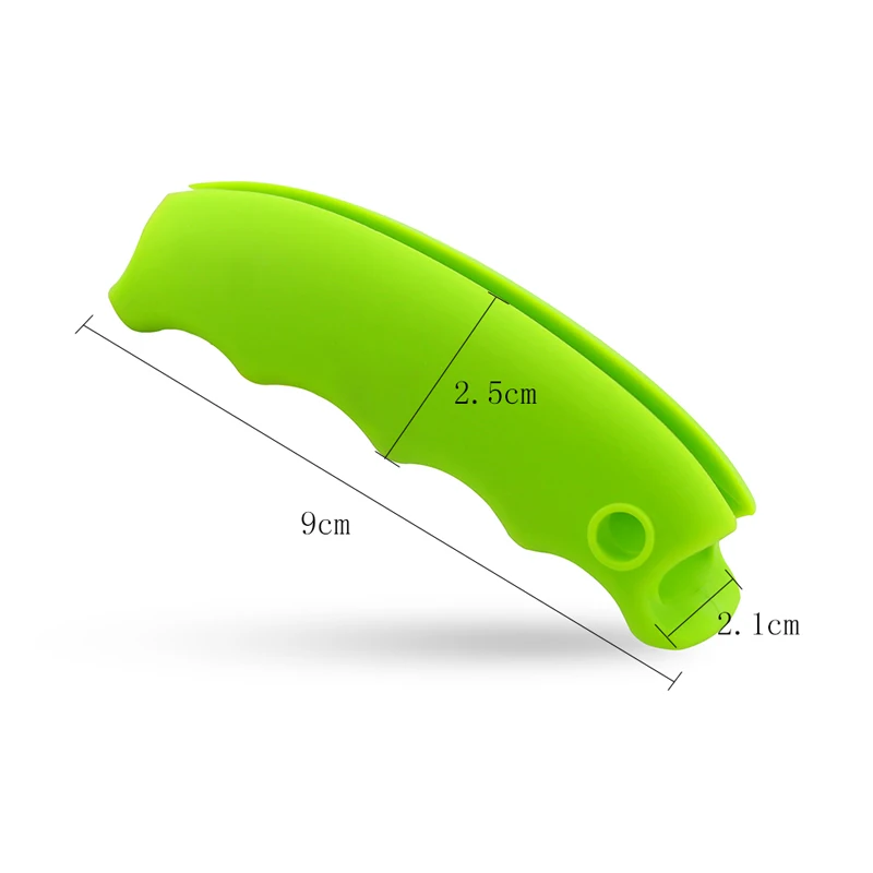 1 PC Silicone Food Cookware Labor-saving Extractor Plastic Single Handle Portable Device for Left Handbag Shopping Bag Extractor