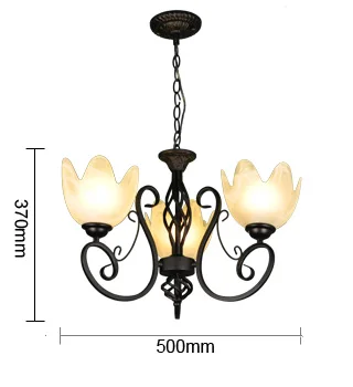 3 головы Droplight/спальни EMS Бесплатная доставка кованые подвесные светильники подвесной светильник спальня подвесной светильник ZCL