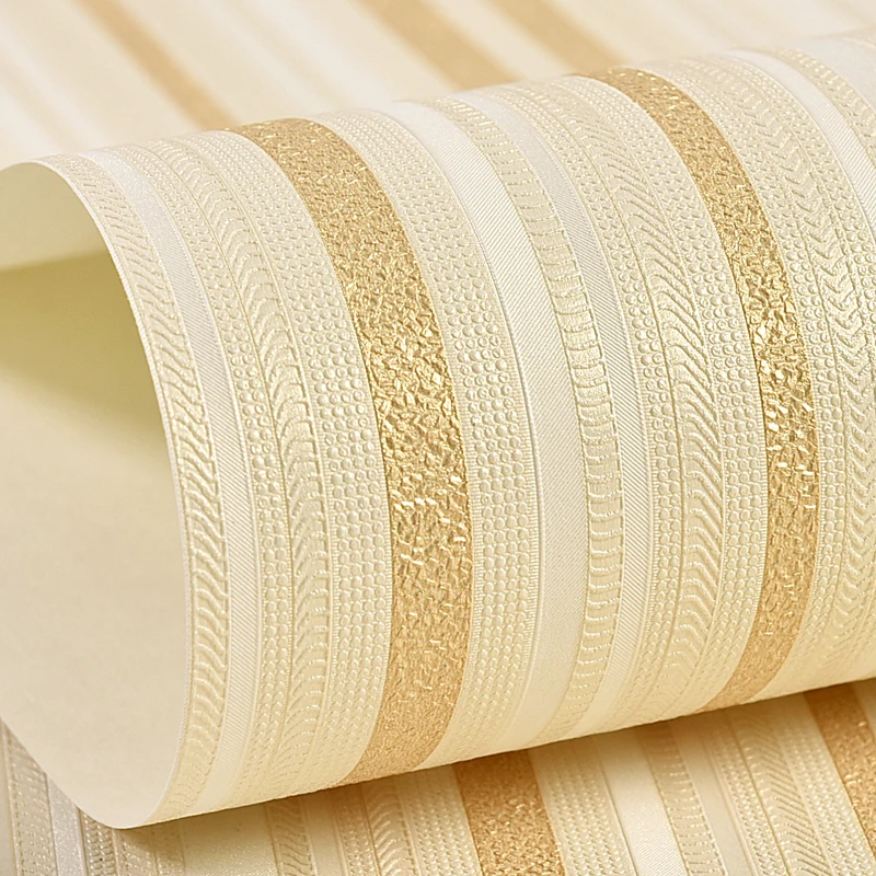 Современная Изысканная полосатая настенная бумага PASOTA для гостиной|wall paper|pvc wall