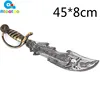 Reducido De alta calidad traje de fiesta espada de juguete de plástico piratas espada espuma espada de simulación de los piratas espada chico Cosplay suministros Kyn8nd56