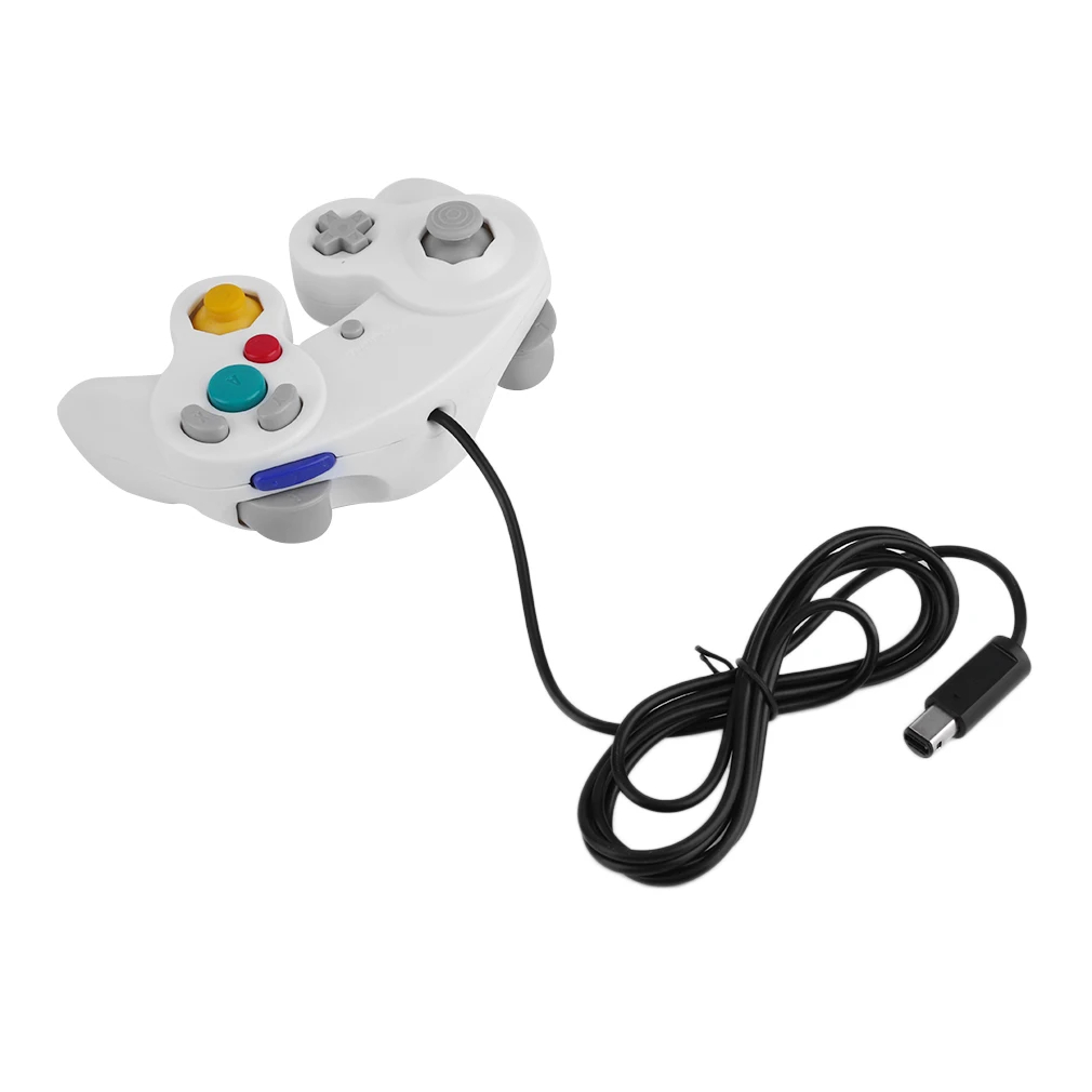 Пластиковый чувствительный проводной игровой контроллер, джойстик для GameCube для nintendo, игра для wii, профессиональный игровой контроллер