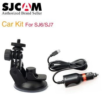 

SJCAM SJ6 Legend SJ7 Star Car Holder With Charger Bracket For sj cam sj 6 legend sj 7 star Gitup wifi Action Camera Accessorie