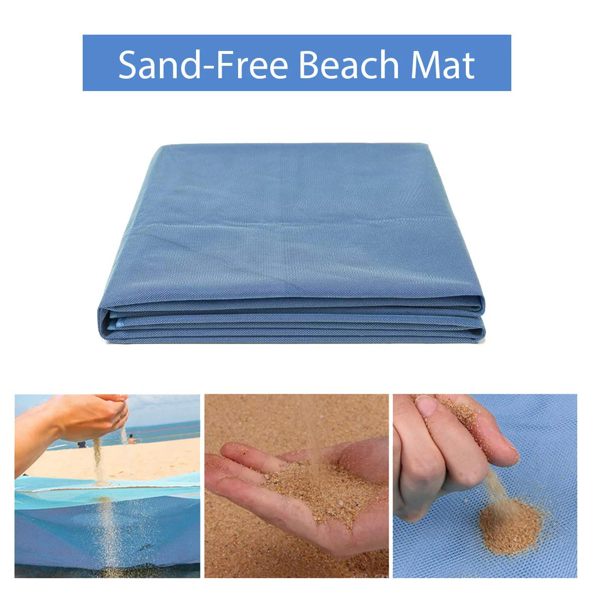

Beach mat sand free magic mat beach sandless foldable outdoor water resistant blanket camping picnic folding sand free mat