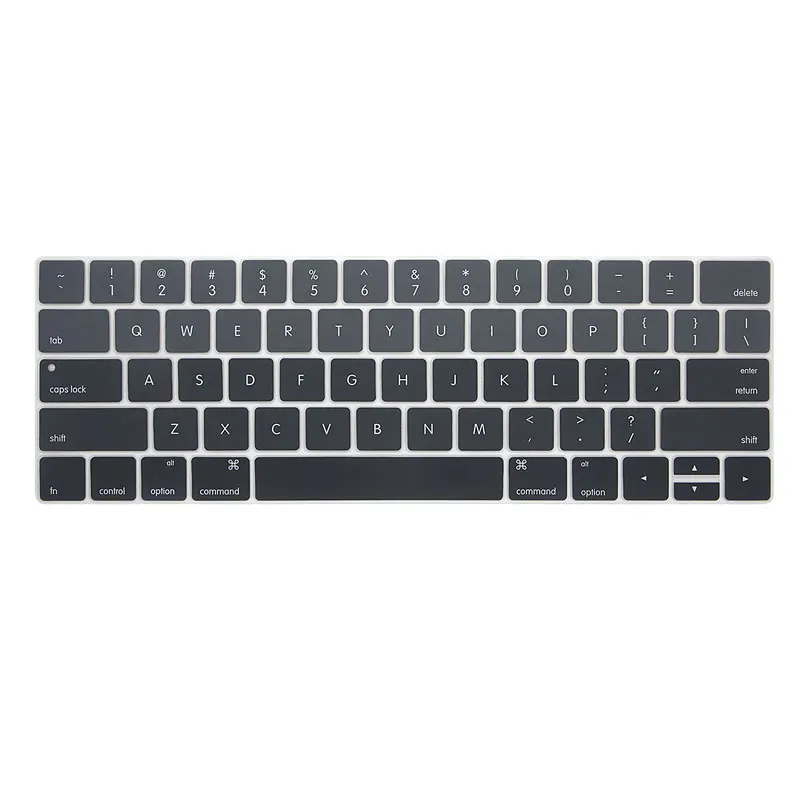 Силиконовая крышка клавиатуры для Apple Macbook Pro 13 15 дюймов 1707/1706 с сенсорной панелью модель США мягкая защита