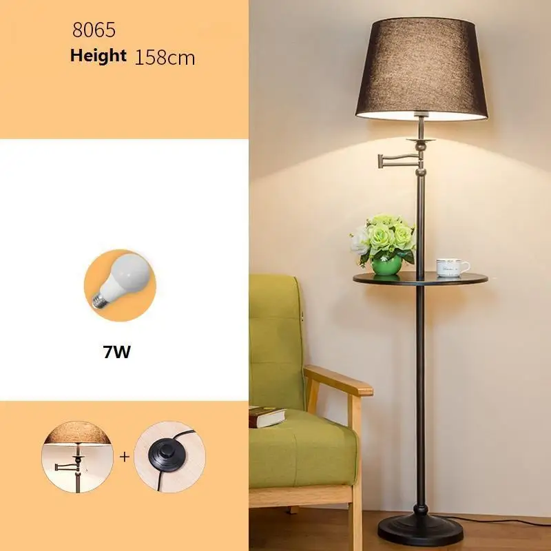 Version K Quarto Piantana Tripot Vloerlamp Stand Lambader скандинавский пол для гостиной Lampara De Pie Staande Lampadaire - Цвет абажура: Version K
