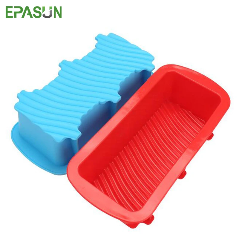 EPASUN Silicone Cake Mold Toast Mold Form Bread Baking Rectangular Cake
