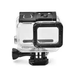 Для Gopro Hero 6/5 аксессуары черный водостойкий защитный корпус Чехол дайвинг 45 м защитный для Gopro Hero 6 5 камера