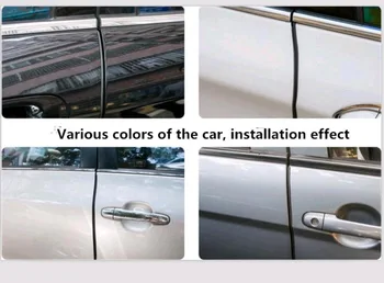 

Car Styling Door Edge Scratch Protection For vw golf mk4 suzuki jimny volkswagen golf 7 seat altea mercedes w212 toyota prius