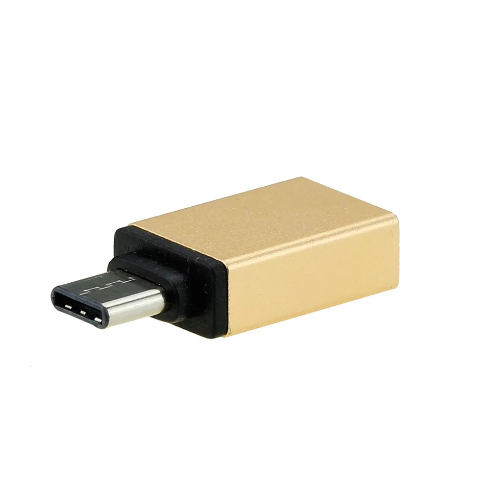 Адаптер usb type C OTG алюминиевый USB штекер к 3 0 тип A разъем конвертера для MacBook Pro Google
