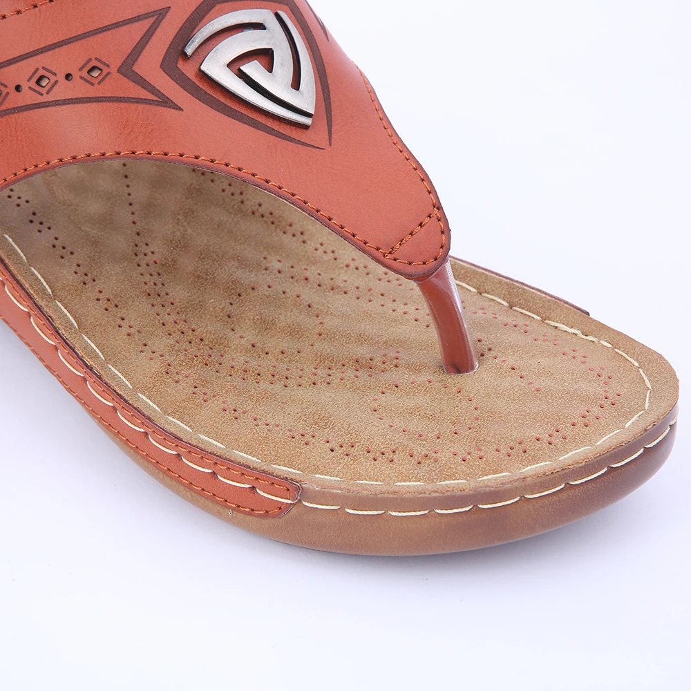 HEYIYI Women Shoes Wedges Slipper Platform Comfortble Flip-flops Summer Casual Rome Newest Soft Lightweight Mama Ethnic Shoes Women's Shoes