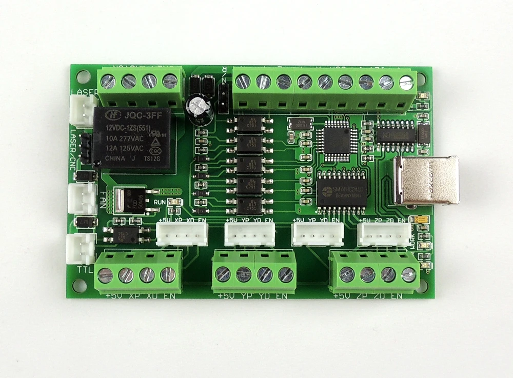 GRBL Лазерная плата управления с ЧПУ DIY лазерная гравировальная машина + TB6600 3 оси 4.5A