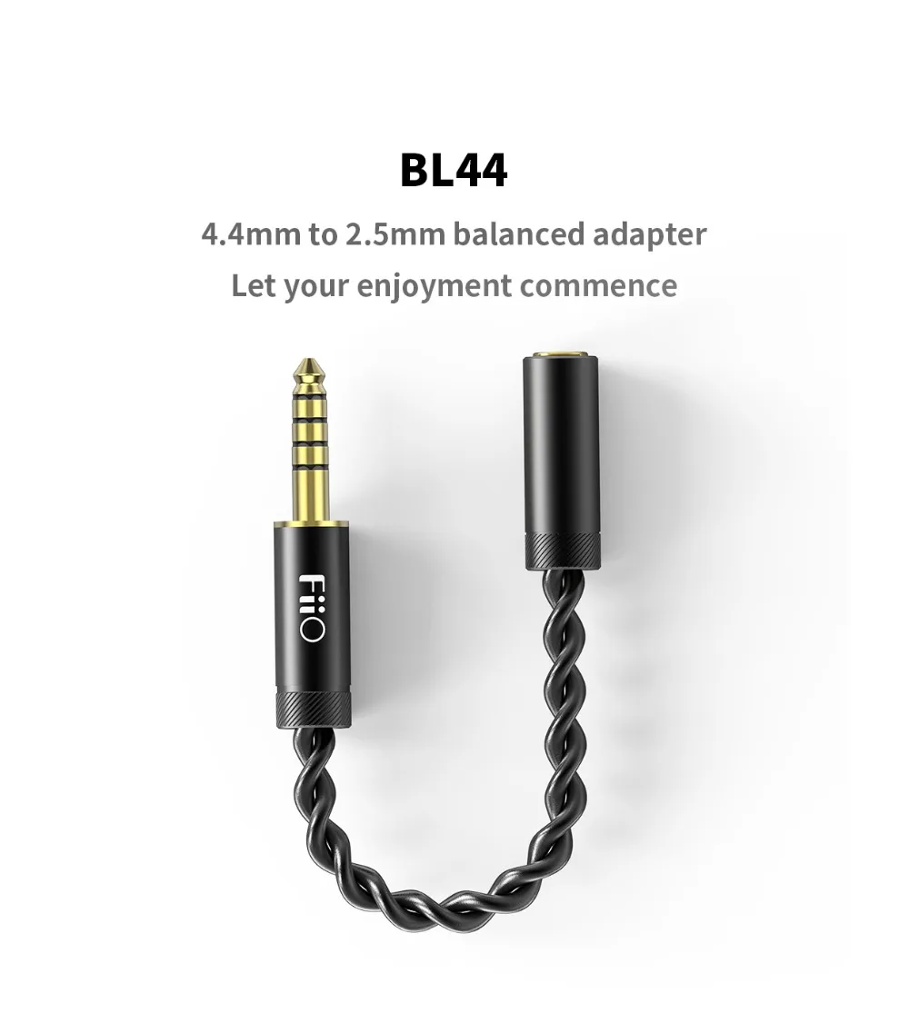 

New FiiO BL44 4.4mm Male to 2.5mm Female balanced Cable For X7 Mark II