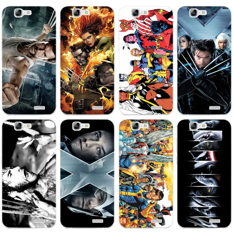 H360 X Men Transparent Hard Thin Skin Case Cover For Huawei P8 P9 P10 Lite Plus 2017 Honor 8 9 6X |
