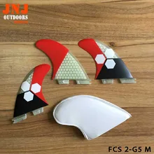 PERFECT fit standard fiberglass FCS II M G5 surfboard font b surfing b font fins FCS