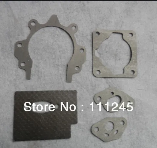 

2X FULL GASKET SET FOR CHINESE 1E36F 36F-2 STROKE CYLINDER HEAD GASKET CG330 TRIMMER BRUSH CUTTER BG330 STRIMMER CARB MUFFLER