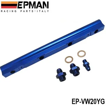 EPMAN For VW Audi 20V 1.8T Top feed Injector Fuel Rail Turbo Kit Blue  Aluminium Billet HQ JDM EP-VW20YG
