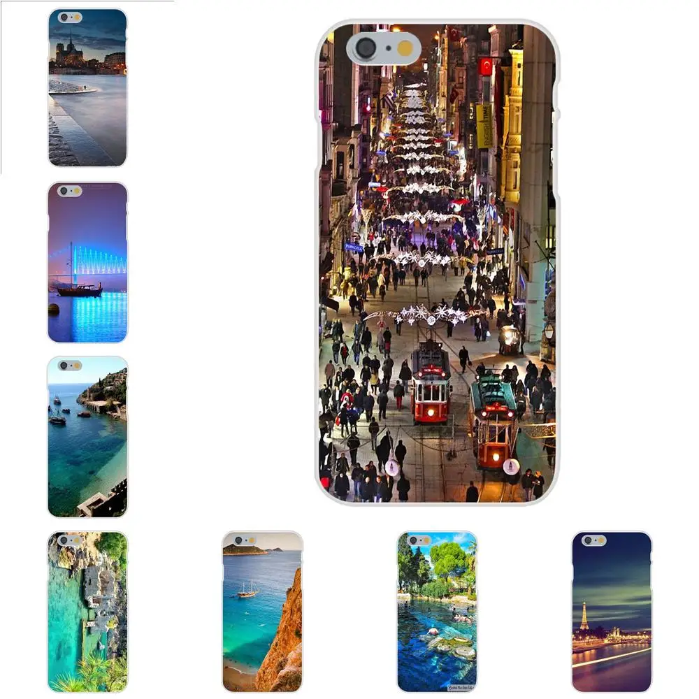 Удивительный Fuul цвет Турция город для HTC 530 626 628 630 816 820 One A9 M7 M8 M9 M10 E9 U11 Moto G G2 G3 G4 G5 G6 G7
