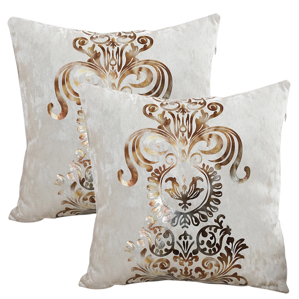 

Fashion European Classical Throw Pillow Case Pillow Cover Cushion Cover 2PCS for Home