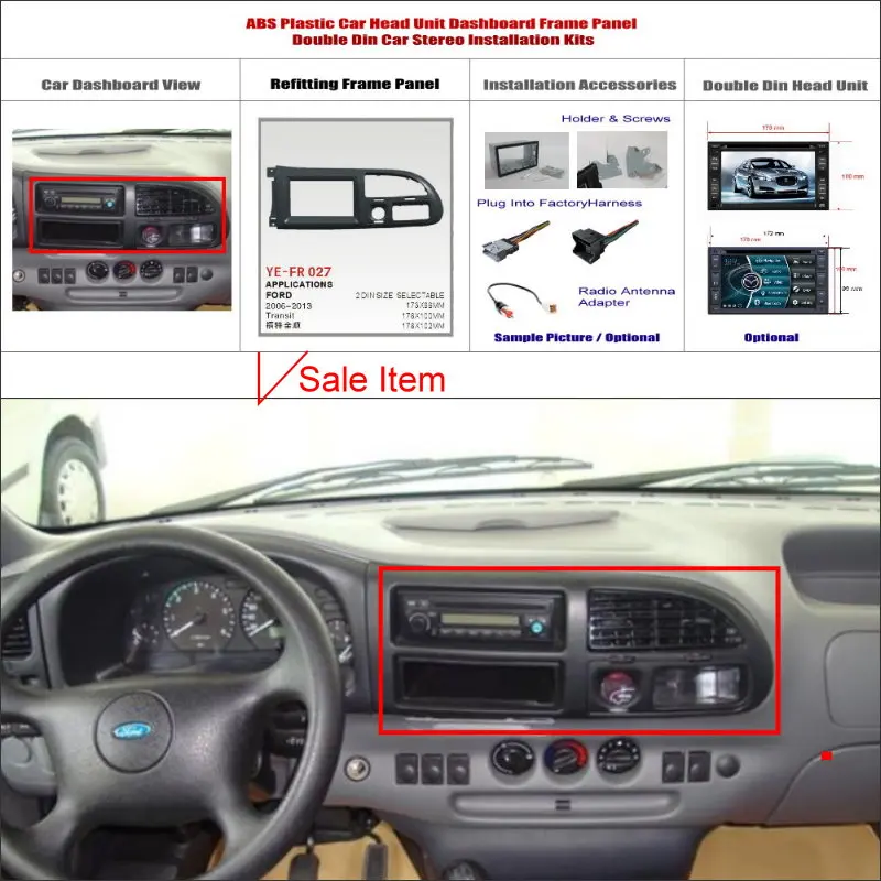 ford transit custom body kit fitting