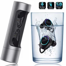 YTOM мини беспроводные наушники 3D звук с дыхательный светильник TWS Bluetooth 5,0 наушники гарнитура с микрофоном для apple xiaomi huawei