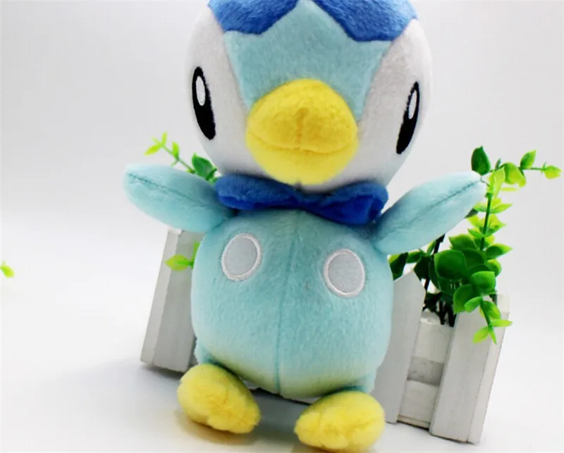 8''And 10 ''карман Piplup плюшевые игрушки животных Мягкая кукла для детей подарок