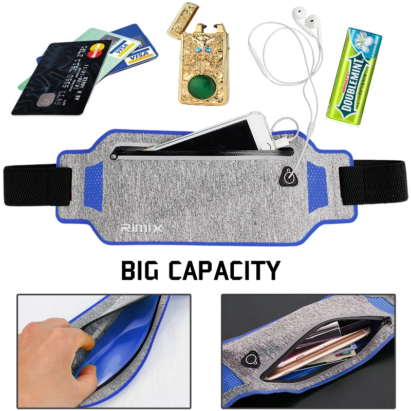 IDOGEAR поясные ремни для бега поясная сумка регулируемая походная спортивная YKK