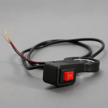 

7/8 inches Motorcycle Switch Electric Bike Scooter ATV Quad Light Turn Signal Horn ON OFF Button For Dia.22mm Handlebars