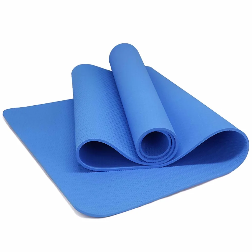 6mm Thick EVA Yoga Mat Home Yoga Sport Fitness Foam Pad with Carrying