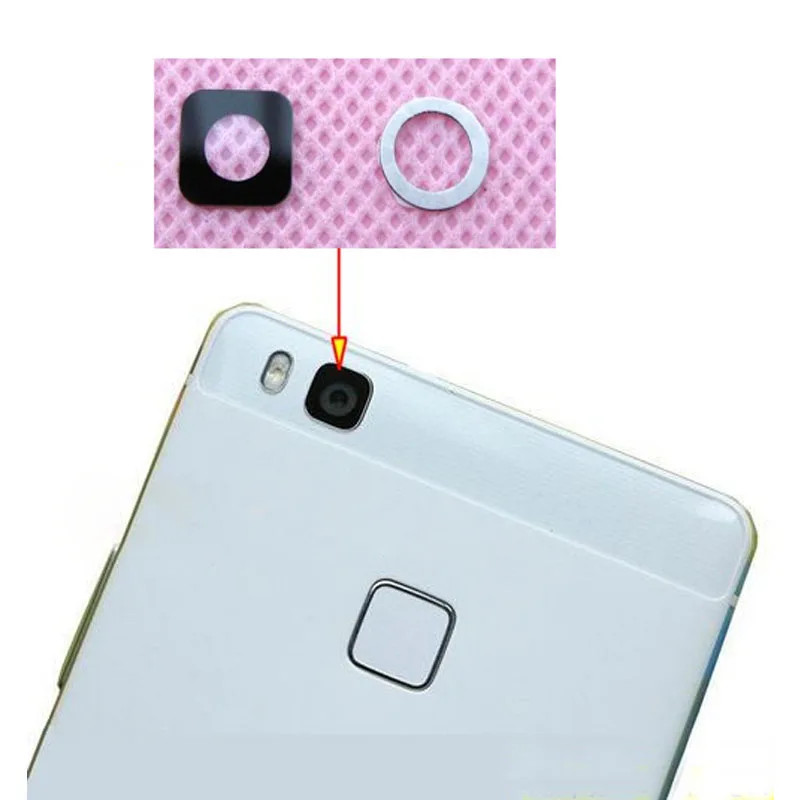 2PCS/LOT High quality For Huawei P9 G9 Lite Back Camera Glass test good |